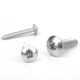 NINDEJIN Cross Truss Head Self Tapping Screws M2.6 M3 M3.5 M4 M5 M6 Nickel Plated Phillips Mushroom Head Tapping Wood Screw