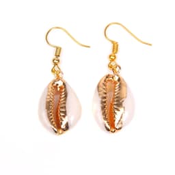 New In Natural Shell Sea Scallop Drop Earrings Boho Shell Drop Earrings for Women Femal Sea Beach Earrings Summer Jewelry Gifts