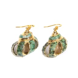 New In Natural Shell Sea Scallop Drop Earrings Boho Shell Drop Earrings for Women Femal Sea Beach Earrings Summer Jewelry Gifts