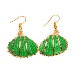 New In Natural Shell Sea Scallop Drop Earrings Boho Shell Drop Earrings for Women Femal Sea Beach Earrings Summer Jewelry Gifts