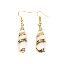 New In Natural Shell Sea Scallop Drop Earrings Boho Shell Drop Earrings for Women Femal Sea Beach Earrings Summer Jewelry Gifts