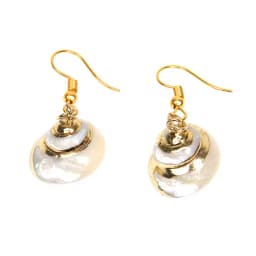 New In Natural Shell Sea Scallop Drop Earrings Boho Shell Drop Earrings for Women Femal Sea Beach Earrings Summer Jewelry Gifts