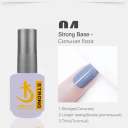KODI JYJ Latest Strong Base and Top Coat Gel Polish 15ml Thick UV Rubber Base Varnish Hybrid Nail Art Semipermanent Nail Polish