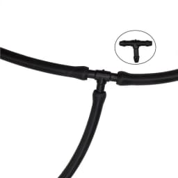 Car Wiper Spray Pipe Joint T Y I Type Windshield Washer Pipe Nozzle Wiper Cleaning Water Hose Tube Joint Car Accessories