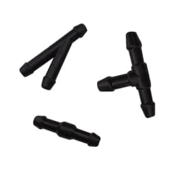 Car Wiper Spray Pipe Joint T Y I Type Windshield Washer Pipe Nozzle Wiper Cleaning Water Hose Tube Joint Car Accessories