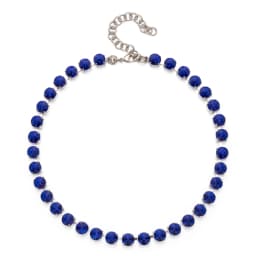 8mm Crystal Colorful Claw Setting Necklace For Women Winter Sweater Choker Accessory Diiamond Jewelry