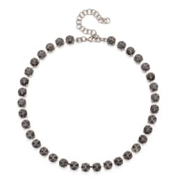 8mm Crystal Colorful Claw Setting Necklace For Women Winter Sweater Choker Accessory Diiamond Jewelry