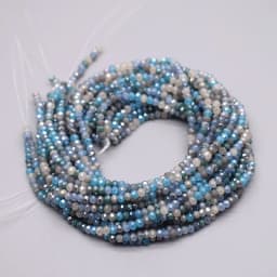 New Color Morgan Jades 2mm Crystal Rondelle Faceted Crystal Glass Beads Round Loose Spacer Beads for Jewelry Making DIY