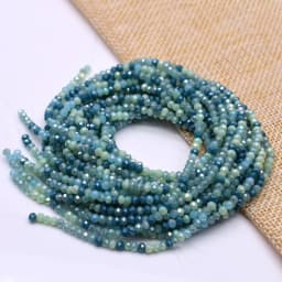 New Color Morgan Jades 2mm Crystal Rondelle Faceted Crystal Glass Beads Round Loose Spacer Beads for Jewelry Making DIY
