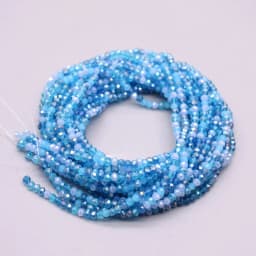 New Color Morgan Jades 2mm Crystal Rondelle Faceted Crystal Glass Beads Round Loose Spacer Beads for Jewelry Making DIY