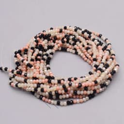 New Color Morgan Jades 2mm Crystal Rondelle Faceted Crystal Glass Beads Round Loose Spacer Beads for Jewelry Making DIY