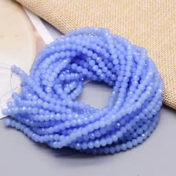 New Color Morgan Jades 2mm Crystal Rondelle Faceted Crystal Glass Beads Round Loose Spacer Beads for Jewelry Making DIY