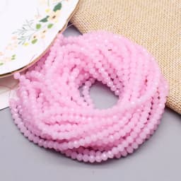 New Color Morgan Jades 2mm Crystal Rondelle Faceted Crystal Glass Beads Round Loose Spacer Beads for Jewelry Making DIY