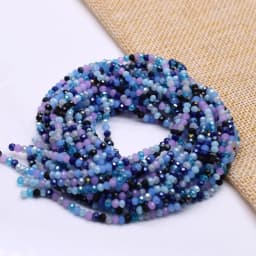 New Color Morgan Jades 2mm Crystal Rondelle Faceted Crystal Glass Beads Round Loose Spacer Beads for Jewelry Making DIY