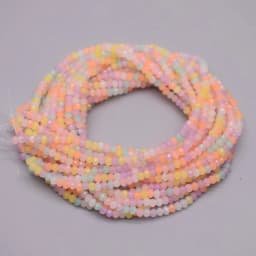 New Color Morgan Jades 2mm Crystal Rondelle Faceted Crystal Glass Beads Round Loose Spacer Beads for Jewelry Making DIY