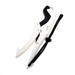 15cm 23cm Fish Grabber Plier Controller Practical Fishing Gripper Gear Tool ABS Grip Tackle Holder Clamp with Adjustable Rope