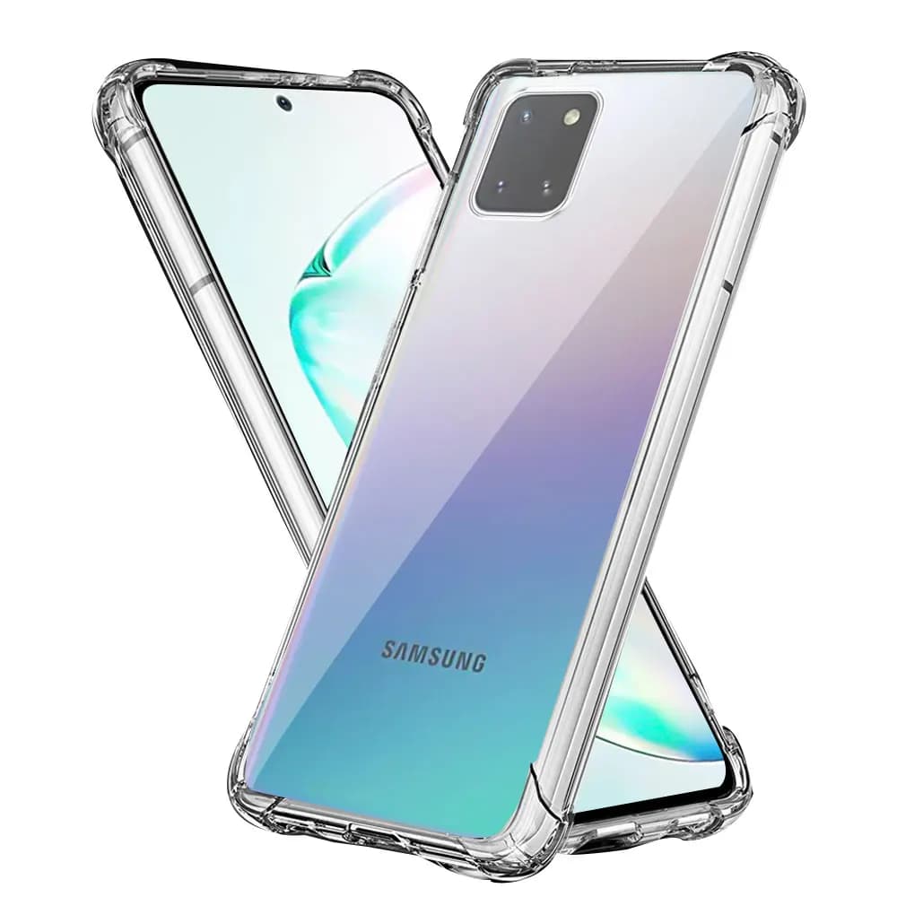 For Samsung Note 10 Lite Case Shockproof Cases For Samsung Galaxy Note 10 Lite Silicone Soft Clear Cover Funda Note10 Lite Coque