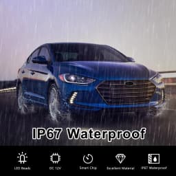 Fog Lights for Hyundai Elantra 2016 2017 2018 LED DRL Fog Lamp Front Bumper Headlights Daytime Running Turn Signal Waterproof