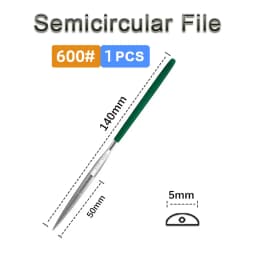 150-600# 3*140mm Diamond Files for Metal Jeweler Stone Polishing Wood Carving Craft Double-cut Plating Needle File Hand Tools