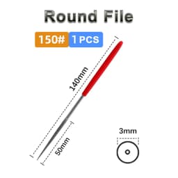 150-600# 3*140mm Diamond Files for Metal Jeweler Stone Polishing Wood Carving Craft Double-cut Plating Needle File Hand Tools