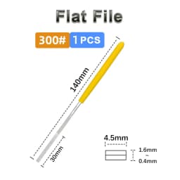 150-600# 3*140mm Diamond Files for Metal Jeweler Stone Polishing Wood Carving Craft Double-cut Plating Needle File Hand Tools