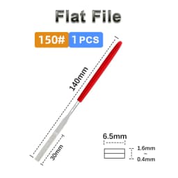 150-600# 3*140mm Diamond Files for Metal Jeweler Stone Polishing Wood Carving Craft Double-cut Plating Needle File Hand Tools