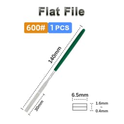 150-600# 3*140mm Diamond Files for Metal Jeweler Stone Polishing Wood Carving Craft Double-cut Plating Needle File Hand Tools