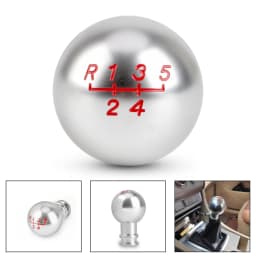 CNSPEED 5/6/10 Speed Gear Shift Knob Aluminum Universal Car Manual Automatic Gears Level Knobs Shifter Lever M8 M10 M12 Adapter