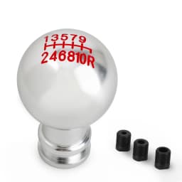 CNSPEED 5/6/10 Speed Gear Shift Knob Aluminum Universal Car Manual Automatic Gears Level Knobs Shifter Lever M8 M10 M12 Adapter