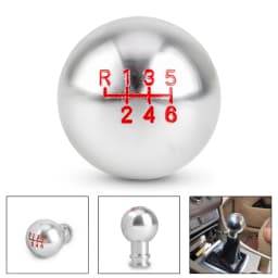 CNSPEED 5/6/10 Speed Gear Shift Knob Aluminum Universal Car Manual Automatic Gears Level Knobs Shifter Lever M8 M10 M12 Adapter