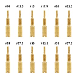 ZSDTRP 12pcs Mikuni Carburetor Pilot Jets Slow Jet For Mikuni HS40 HSR42/45/48 RS34-RS40 TM33 TM36 TM40 VM28/486