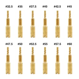 ZSDTRP 12pcs Mikuni Carburetor Pilot Jets Slow Jet For Mikuni HS40 HSR42/45/48 RS34-RS40 TM33 TM36 TM40 VM28/486