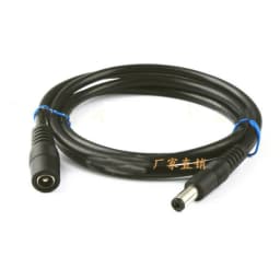10A Pure Copper DC5.5*2.5 Male to Female/Male to Male Power Cord Projector Notebook Extension 1.5/3/5 m