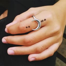 Simple Moon Ring Silver Color Finger Rings for Women Girl Fashion Party Jewelry Accessories Female Bijoux Gifts for Herwholesale