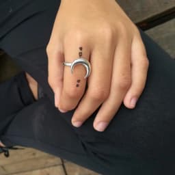 Simple Moon Ring Silver Color Finger Rings for Women Girl Fashion Party Jewelry Accessories Female Bijoux Gifts for Herwholesale