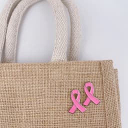 5/10/50/100pcs Breast Cancer Awareness Pins for Women, Pink Brooch Decorations Charity Public Social Event Badge Bulk