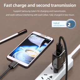QGEEM Micro USB 3.0 Cable Type A to Micro B Cable For External Hard Drive Disk HDD Samsung S5 Note3 SSD USB HDD Data Cables Cord