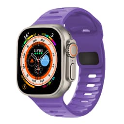Silicone Strap for Apple Watch Ultra2 4 3 Band 44mm 49mm 45mm 46-42mm 40mm Sport Correa Bracelet iWatch Series 10 SE 3 8 9 11 12