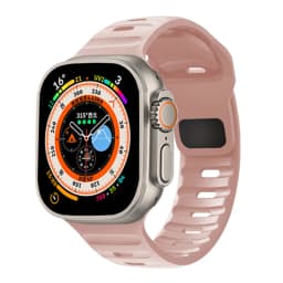 Silicone Strap for Apple Watch Ultra2 4 3 Band 44mm 49mm 45mm 46-42mm 40mm Sport Correa Bracelet iWatch Series 10 SE 3 8 9 11 12