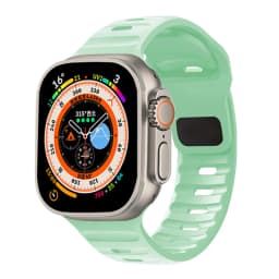 Silicone Strap for Apple Watch Ultra2 4 3 Band 44mm 49mm 45mm 46-42mm 40mm Sport Correa Bracelet iWatch Series 10 SE 3 8 9 11 12