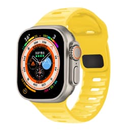 Silicone Strap for Apple Watch Ultra2 4 3 Band 44mm 49mm 45mm 46-42mm 40mm Sport Correa Bracelet iWatch Series 10 SE 3 8 9 11 12