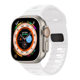 Silicone Strap for Apple Watch Ultra2 4 3 Band 44mm 49mm 45mm 46-42mm 40mm Sport Correa Bracelet iWatch Series 10 SE 3 8 9 11 12