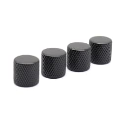 3pcs/4pcs Guitar Knobs Metal 6mm Flat Top Tone Guitar Volume Tone Knobs Pot Control Knobs For Electric Guitar Bass