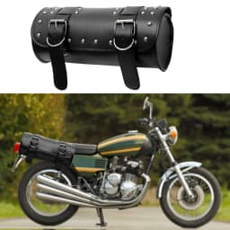 Motorcycle Bag Moto Backpack Saddle Bag PU Leather Motor Luggage Storage Pouch Tank Bag Holder Motorbike Accessories Universal