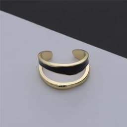 Sweet Silver Color Trend Creative New Love Heart Shaped Gold Ring Light Luxury Metallic Texture Girls Jewelry Couple