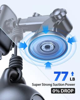 Dashboard Car Phone Holder Accessories 17mm Ball Head Suction Cup Base for Car Windshield Mobile Phone Mount Stand