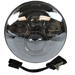 For Harley 7" Led Projector Moto Headlight + 4 1/2 Fog Passing Lights For Touring Electra Glide7 Inch Headlamp Bracket Parts