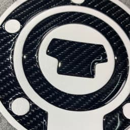 3D Carbon Fiber Motorcycle Gas Tank Cap Pad Cover Sticker Decals for Yamaha YZF-R6 YZF-R1 FZ1 FZ6 FZ6N FZ8N MT-01 MT07 MT09