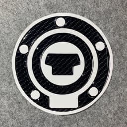 3D Carbon Fiber Motorcycle Gas Tank Cap Pad Cover Sticker Decals for Yamaha YZF-R6 YZF-R1 FZ1 FZ6 FZ6N FZ8N MT-01 MT07 MT09