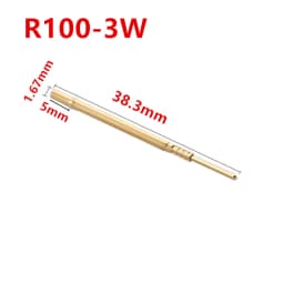 20PCS/Bag Spring Test Pin P100-A2  A3 B1 E2 E3 H2 H3 H4 H5 J1 Q1 Q2 T2 LM2 LM3Outer Diameter 1.36mm Length 33.5mm PCB Probe